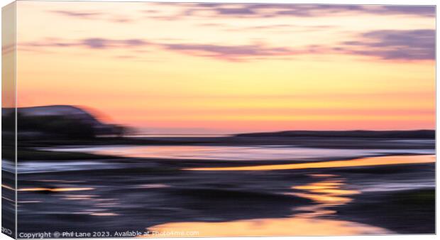 Nevern Estuary Sunset Canvas Print by Phil Lane