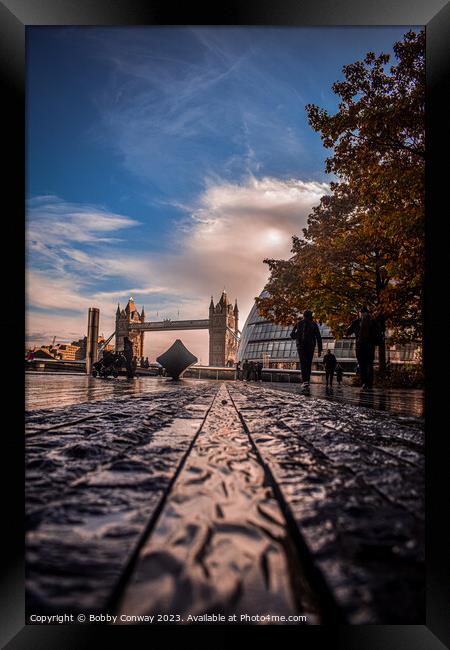 Tower Bridge  Framed Print by Bobby Conway