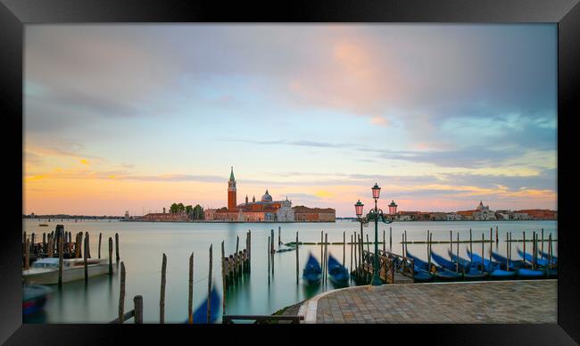 Colourful Venice Sunrise Framed Print by Phil Durkin DPAGB BPE4