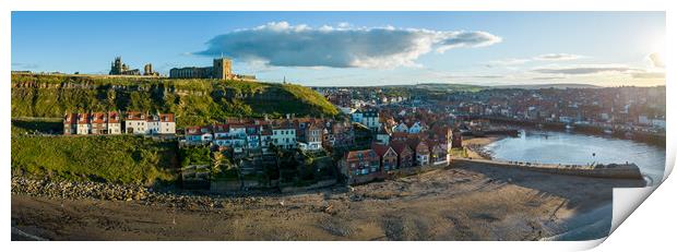Whitby Panorama Print by Apollo Aerial Photography