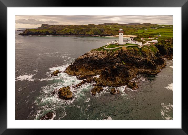 Fanad head lighthouse Framed Mounted Print by Thomas Schaeffer