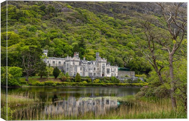 Kylemore Abbey Canvas Print by Thomas Schaeffer