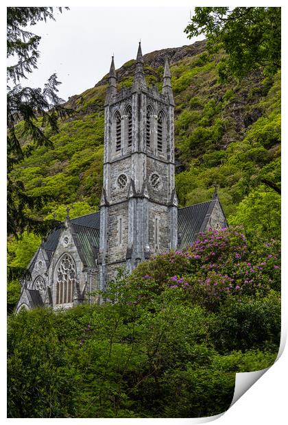 Kylemore Abbey Print by Thomas Schaeffer