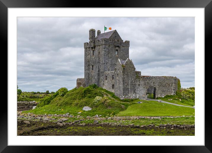 Dunguaire Castle Framed Mounted Print by Thomas Schaeffer