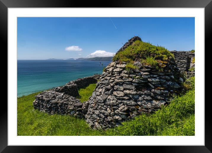 Coumeenoole Beach Framed Mounted Print by Thomas Schaeffer