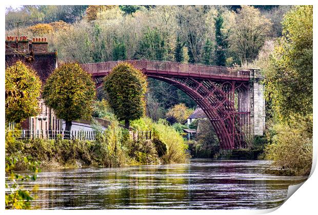 Ironbridge Print by Roger Green