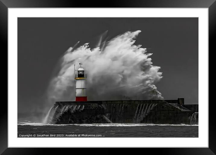 Awesome Power  Framed Mounted Print by Jonathan Bird