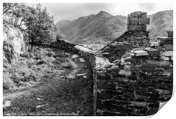 Anglesey Barracks Mountain Approach Print by Sean Tobin