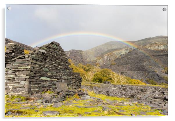 Anglesey Barracks Rainbow Acrylic by Sean Tobin