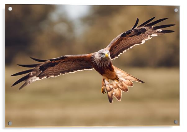Red Kite Acrylic by Picture Wizard
