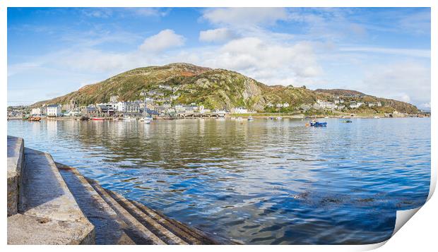 Barmouth harbour panorama Print by Jason Wells