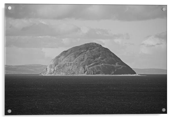 Ailsa Craig, SW Scotland Acrylic by Allan Durward Photography