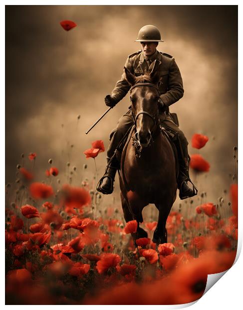 Lest We Forget Print by Picture Wizard