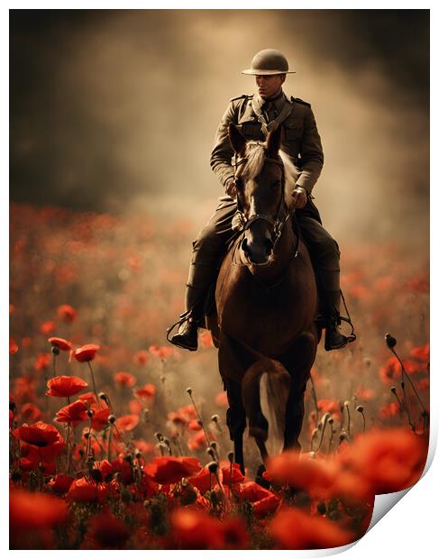 Lest We Forget Print by Picture Wizard