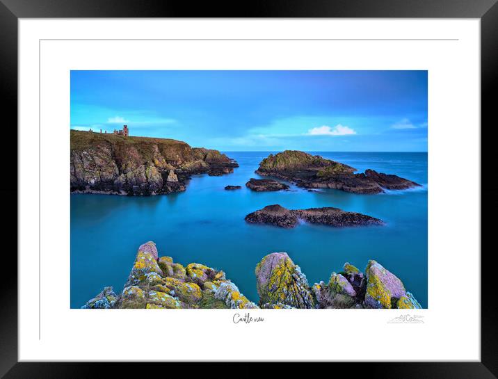 Castle view Framed Mounted Print by JC studios LRPS ARPS