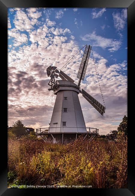 Upminster Windmill Framed Print by Bobby Conway
