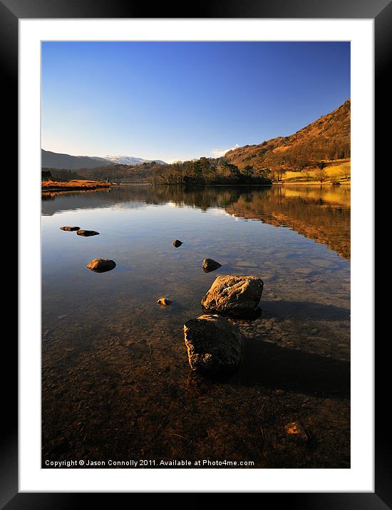 Calmness At Rydalwater Framed Mounted Print by Jason Connolly