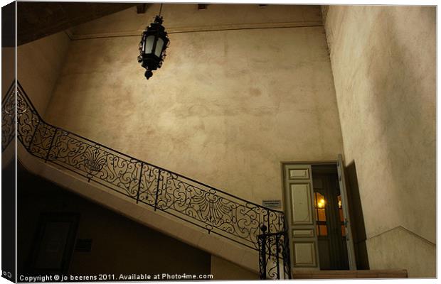 upstairs Canvas Print by Jo Beerens