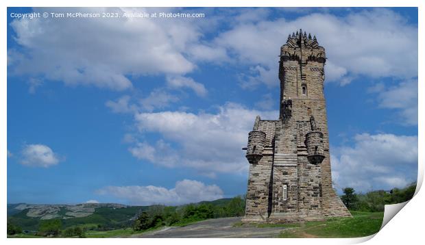 Wallace Monument Print by Tom McPherson