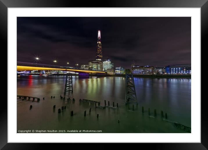 Old and New London Framed Mounted Print by Stephen Noulton