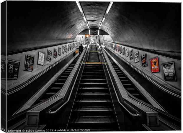 London underground Canvas Print by Bobby Conway