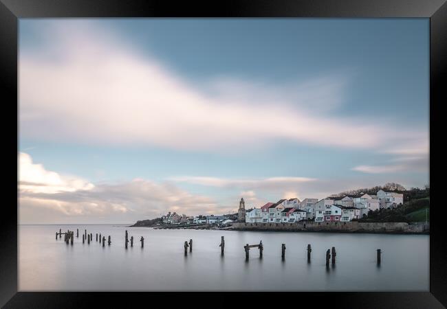 The Old Pier, Swanage Framed Print by Mark Jones