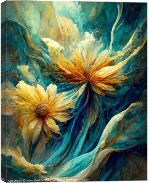 Mellow Yellow Canvas Print by Mike Shields