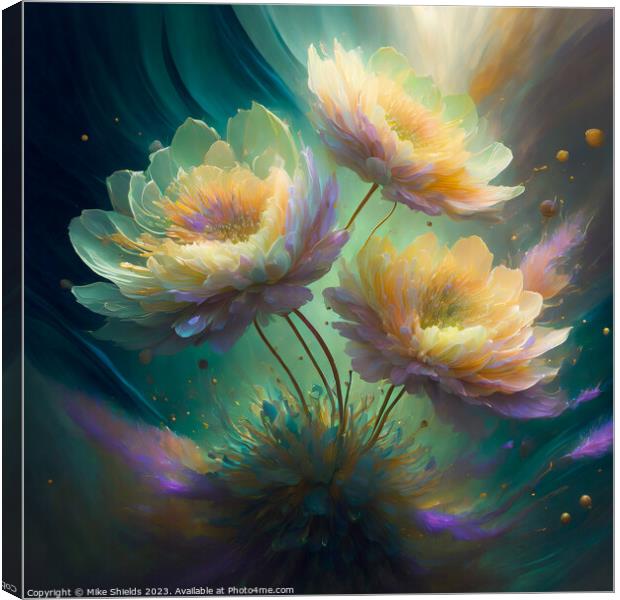 In Luminous Harmony Canvas Print by Mike Shields