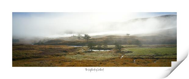 The Highlands of Scotland  Print by JC studios LRPS ARPS
