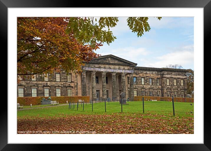 National Galleries of Scotland: Modern One, Belfor Framed Mounted Print by Arch White