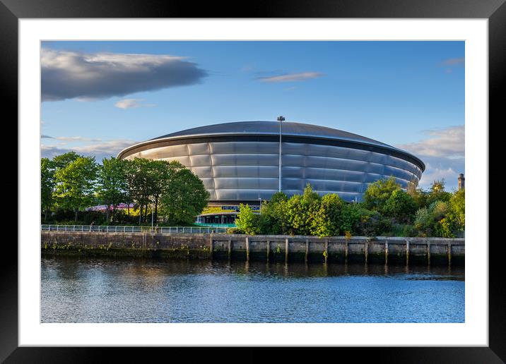 OVO Hydro Arena In Glasgow Framed Mounted Print by Artur Bogacki