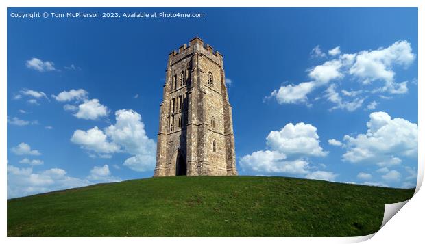 Glastonbury Tor Print by Tom McPherson