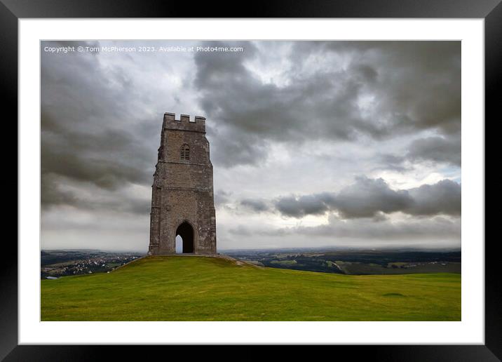 Glastonbury Tor (high resolution) Framed Mounted Print by Tom McPherson