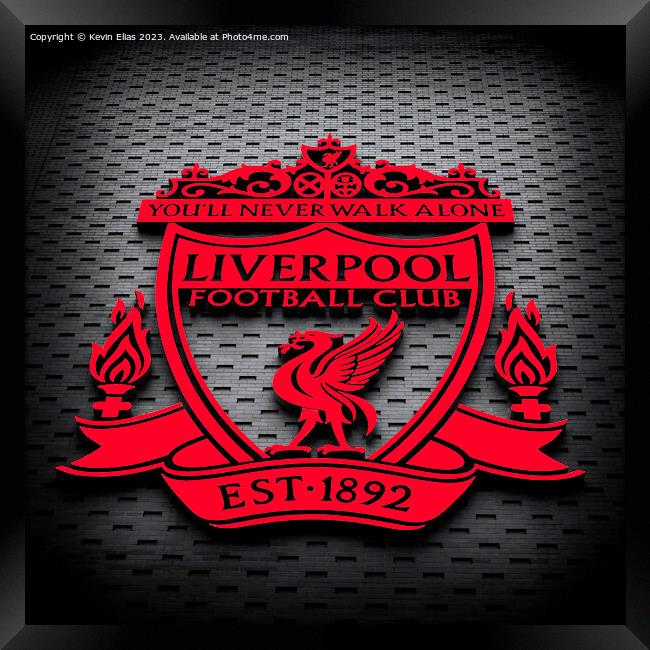 Liverpool crest Framed Print by Kevin Elias
