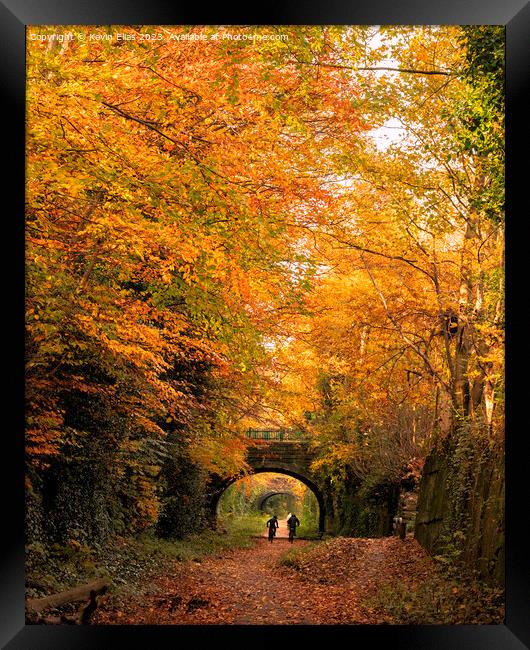 Autumn scene Framed Print by Kevin Elias