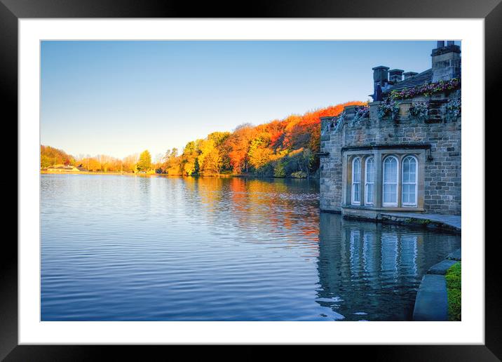 Boathouse Newmillerdam: Remembrance Day Framed Mounted Print by Tim Hill