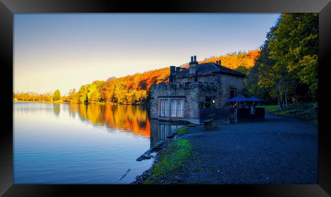 Boathouse Newmillerdam: Remembrance Day Framed Print by Tim Hill
