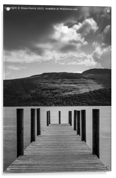 Derwent Water Jetty Acrylic by Steve Morris