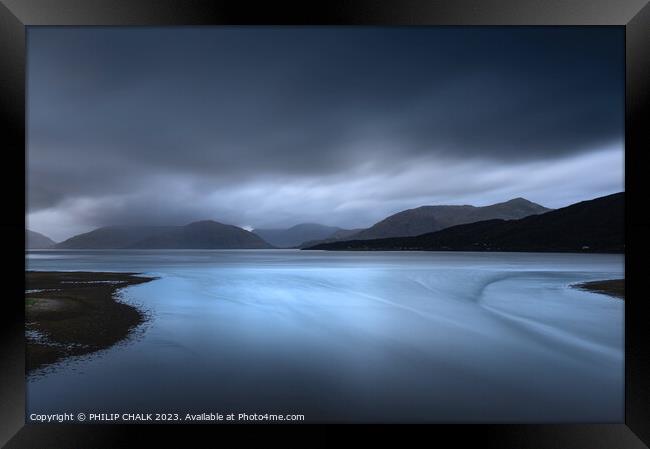 Blue dawn  958 Framed Print by PHILIP CHALK
