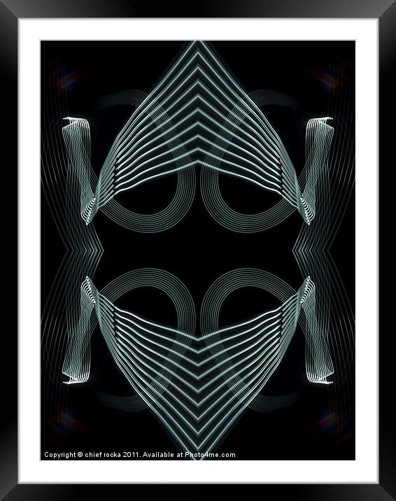 fantasy reflection #9 Framed Mounted Print by chief rocka