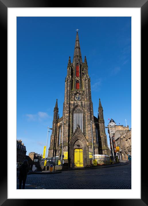 The Hub Former Tolbooth Church In Edinburgh Framed Mounted Print by Artur Bogacki