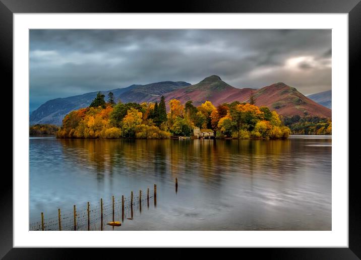 Autumn on Derwent Isle Framed Mounted Print by Jack Marsden