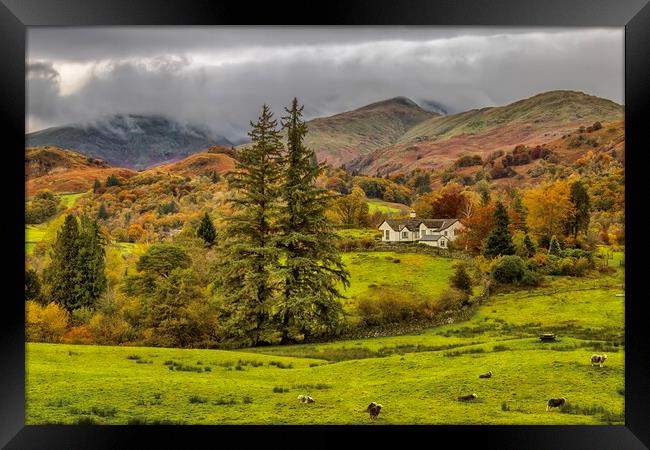 Autumn in the Lakes Framed Print by Jack Marsden