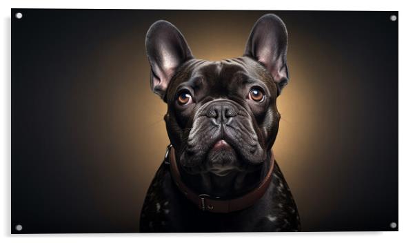 French Bulldog Acrylic by K9 Art