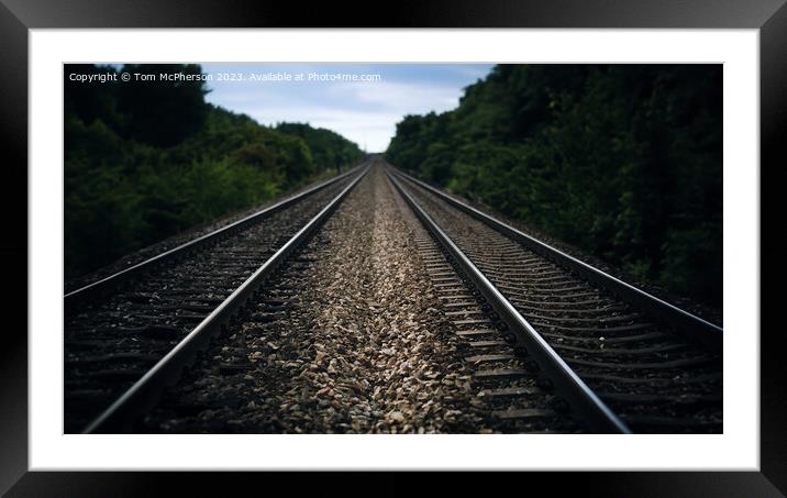 End of the line Framed Mounted Print by Tom McPherson