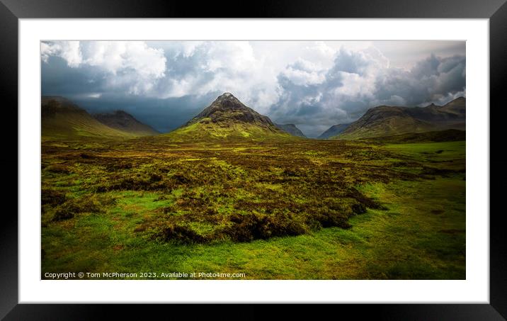 Glencoe Framed Mounted Print by Tom McPherson