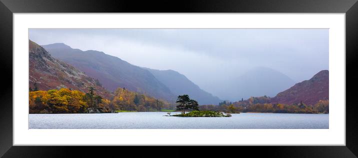 Ullswater In Autumn Colours Framed Mounted Print by Phil Durkin DPAGB BPE4