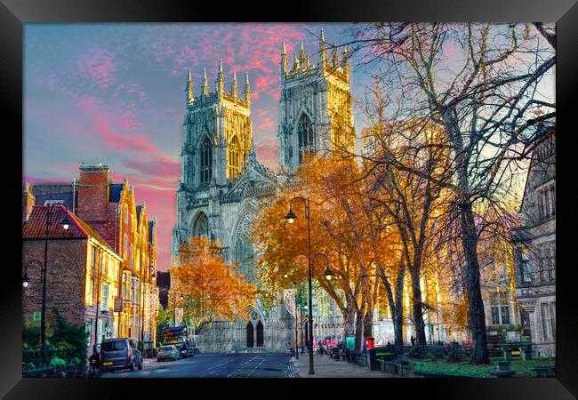 York Minster Framed Print by Alison Chambers