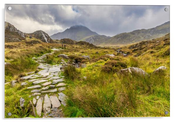 Snowdonia National Park Acrylic by chris smith