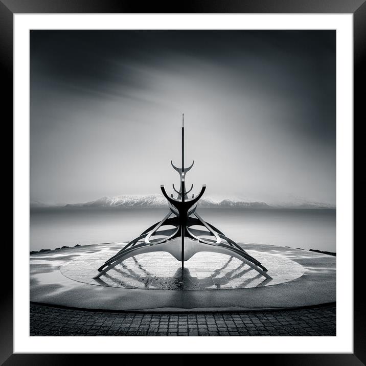 Sun Voyager Framed Mounted Print by Dave Bowman